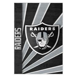 nfl las vegas raiders football team logo sport carpet area rug home decor gift lvrw208
