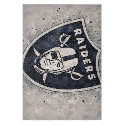 nfl las vegas raiders football team logo sport carpet area rug home decor gift lvrw211