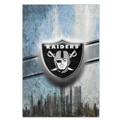 nfl las vegas raiders football team logo sport carpet area rug home decor gift lvrw216