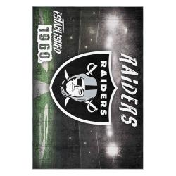 nfl las vegas raiders football team logo sport carpet area rug home decor gift lvrw221