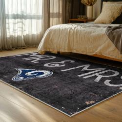 nfl los angeles rams football team logo sport carpet area rug home decor gift bedroom lar121