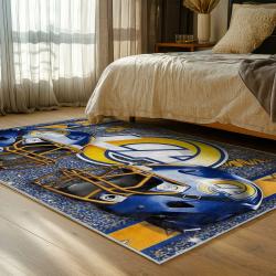 nfl los angeles rams football team logo sport carpet area rug home decor gift bedroom lar151