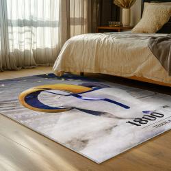nfl los angeles rams football team logo sport carpet area rug home decor gift bedroom lar159