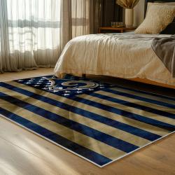 nfl los angeles rams football team logo sport carpet area rug home decor gift bedroom lar189