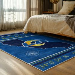 nfl los angeles rams football team logo sport carpet area rug home decor gift bedroom lar191