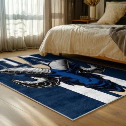nfl los angeles rams football team logo sport carpet area rug home decor gift bedroom lar217