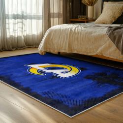 nfl los angeles rams football team logo sport carpet area rug home decor gift bedroom lar222