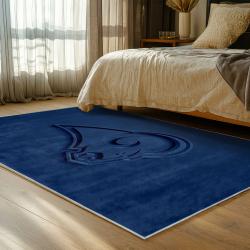 nfl los angeles rams football team logo sport carpet area rug home decor gift bedroom lar279