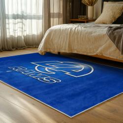 nfl los angeles rams football team logo sport carpet area rug home decor gift bedroom lar77
