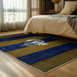 nfl los angeles rams football team logo sport carpet area rug home decor gift bedroom lar98