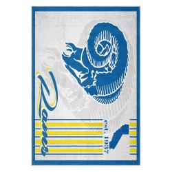 nfl los angeles rams football team logo sport carpet area rug home decor gift lar108