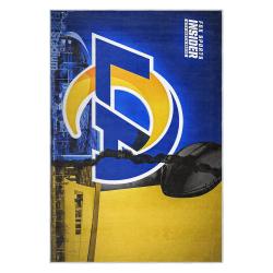 nfl los angeles rams football team logo sport carpet area rug home decor gift lar111