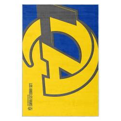 nfl los angeles rams football team logo sport carpet area rug home decor gift lar129