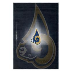 nfl los angeles rams football team logo sport carpet area rug home decor gift lar131