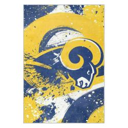 nfl los angeles rams football team logo sport carpet area rug home decor gift lar135