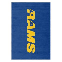 nfl los angeles rams football team logo sport carpet area rug home decor gift lar142