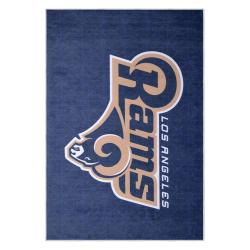 nfl los angeles rams football team logo sport carpet area rug home decor gift lar143