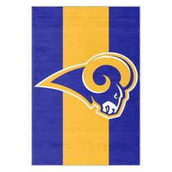 nfl los angeles rams football team logo sport carpet area rug home decor gift lar150
