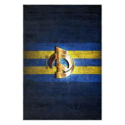 nfl los angeles rams football team logo sport carpet area rug home decor gift lar152