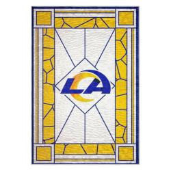 nfl los angeles rams football team logo sport carpet area rug home decor gift lar154