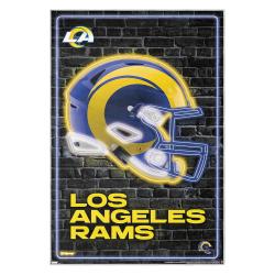 nfl los angeles rams football team logo sport carpet area rug home decor gift lar163