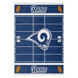 nfl los angeles rams football team logo sport carpet area rug home decor gift lar164