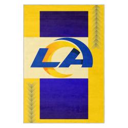 nfl los angeles rams football team logo sport carpet area rug home decor gift lar167