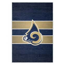 nfl los angeles rams football team logo sport carpet area rug home decor gift lar174