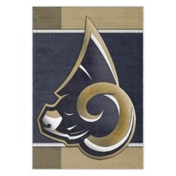 nfl los angeles rams football team logo sport carpet area rug home decor gift lar176