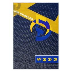 nfl los angeles rams football team logo sport carpet area rug home decor gift lar178