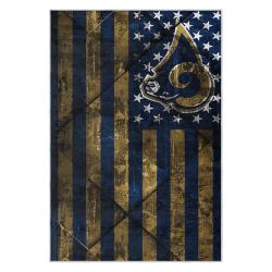 nfl los angeles rams football team logo sport carpet area rug home decor gift lar182