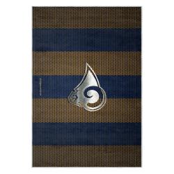 nfl los angeles rams football team logo sport carpet area rug home decor gift lar188