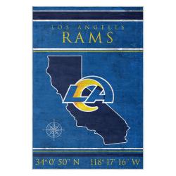 nfl los angeles rams football team logo sport carpet area rug home decor gift lar191