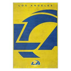 nfl los angeles rams football team logo sport carpet area rug home decor gift lar205