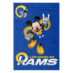 nfl los angeles rams football team logo sport carpet area rug home decor gift lar206