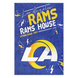 nfl los angeles rams football team logo sport carpet area rug home decor gift lar211