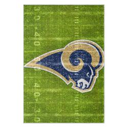nfl los angeles rams football team logo sport carpet area rug home decor gift lar213