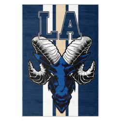 nfl los angeles rams football team logo sport carpet area rug home decor gift lar217