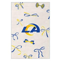 nfl los angeles rams football team logo sport carpet area rug home decor gift lar232