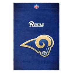 nfl los angeles rams football team logo sport carpet area rug home decor gift lar245