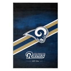 nfl los angeles rams football team logo sport carpet area rug home decor gift lar246