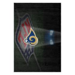 nfl los angeles rams football team logo sport carpet area rug home decor gift lar267