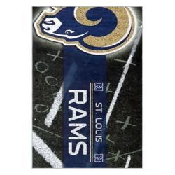 nfl los angeles rams football team logo sport carpet area rug home decor gift lar268
