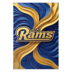 nfl los angeles rams football team logo sport carpet area rug home decor gift lar273