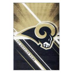 nfl los angeles rams football team logo sport carpet area rug home decor gift lar274