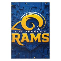 nfl los angeles rams football team logo sport carpet area rug home decor gift lar275