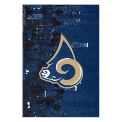 nfl los angeles rams football team logo sport carpet area rug home decor gift lar278