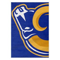 nfl los angeles rams football team logo sport carpet area rug home decor gift lar62