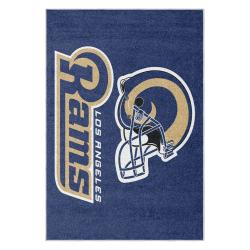 nfl los angeles rams football team logo sport carpet area rug home decor gift lar66