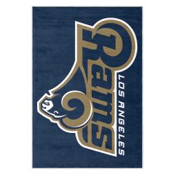 nfl los angeles rams football team logo sport carpet area rug home decor gift lar69